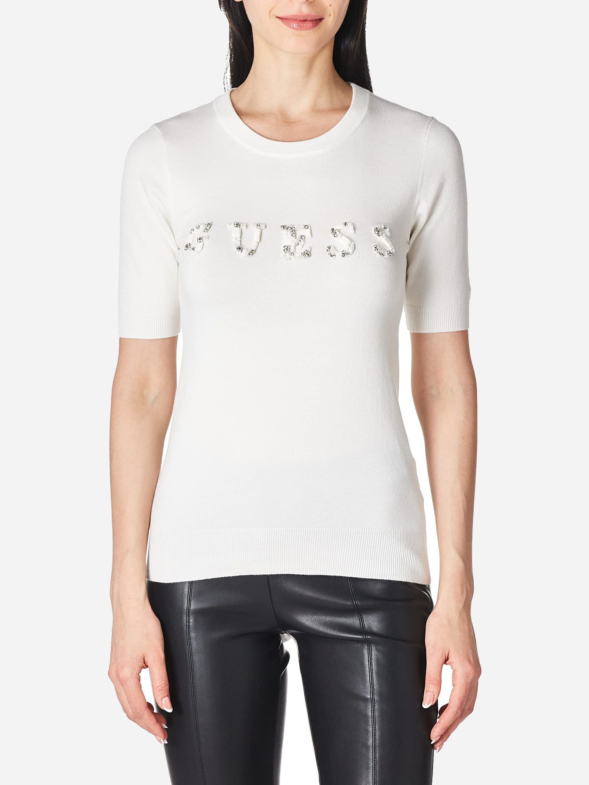 Джемпер жіночий Guess 783628696 XS Молочний від Rozetka на платформі USKIDKA Акція на Джемпер жіночий Guess 783628696 XS Молочний від Rozetka