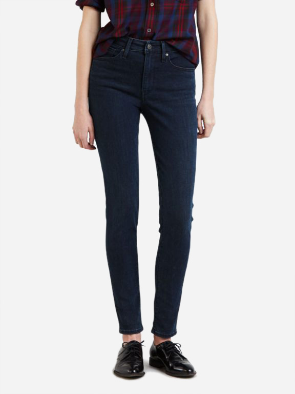 Акція на Джинси Skinny жіночі Levi's Hi Rise - Rise Up 18882-0139 W25L30 Сині від Rozetka