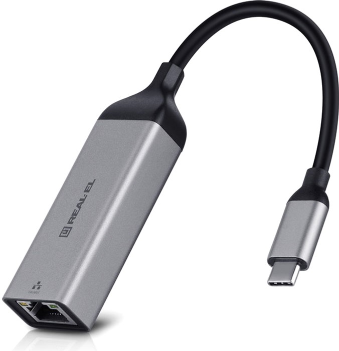 

USB-хаб Real-El CE-150 Space Grey