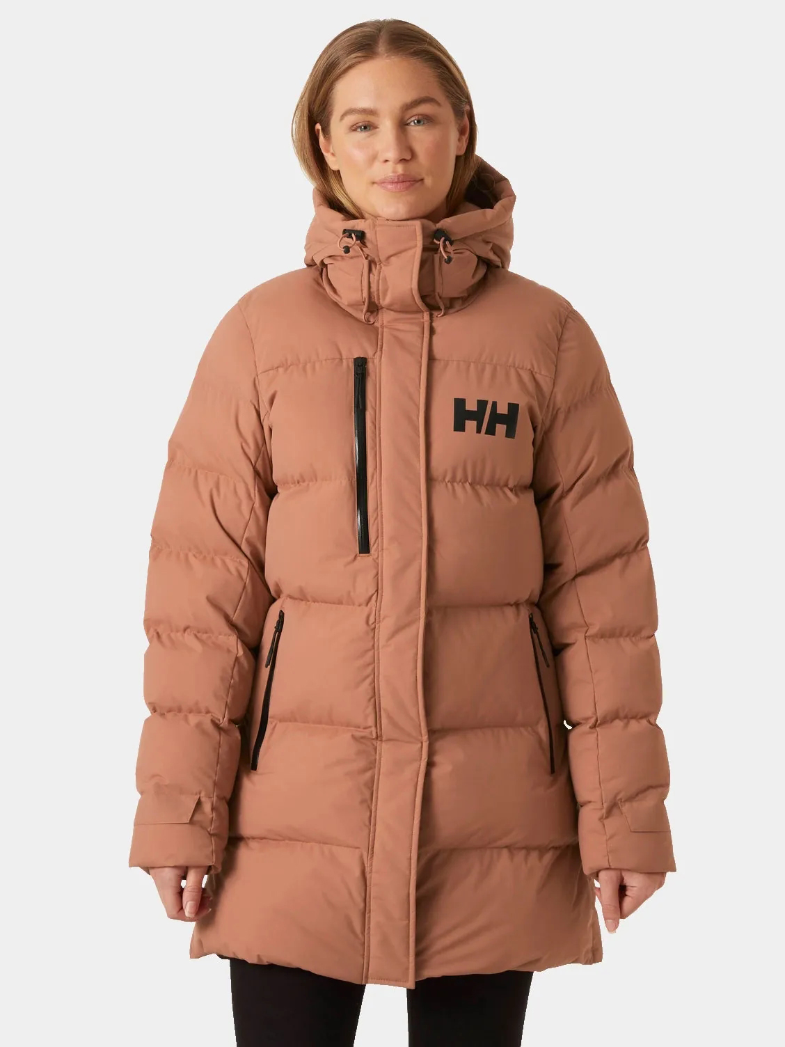 Акція на Куртка зимова жіноча Helly Hansen Adore Puffy Parka 53205-084 M Коричнева від Rozetka