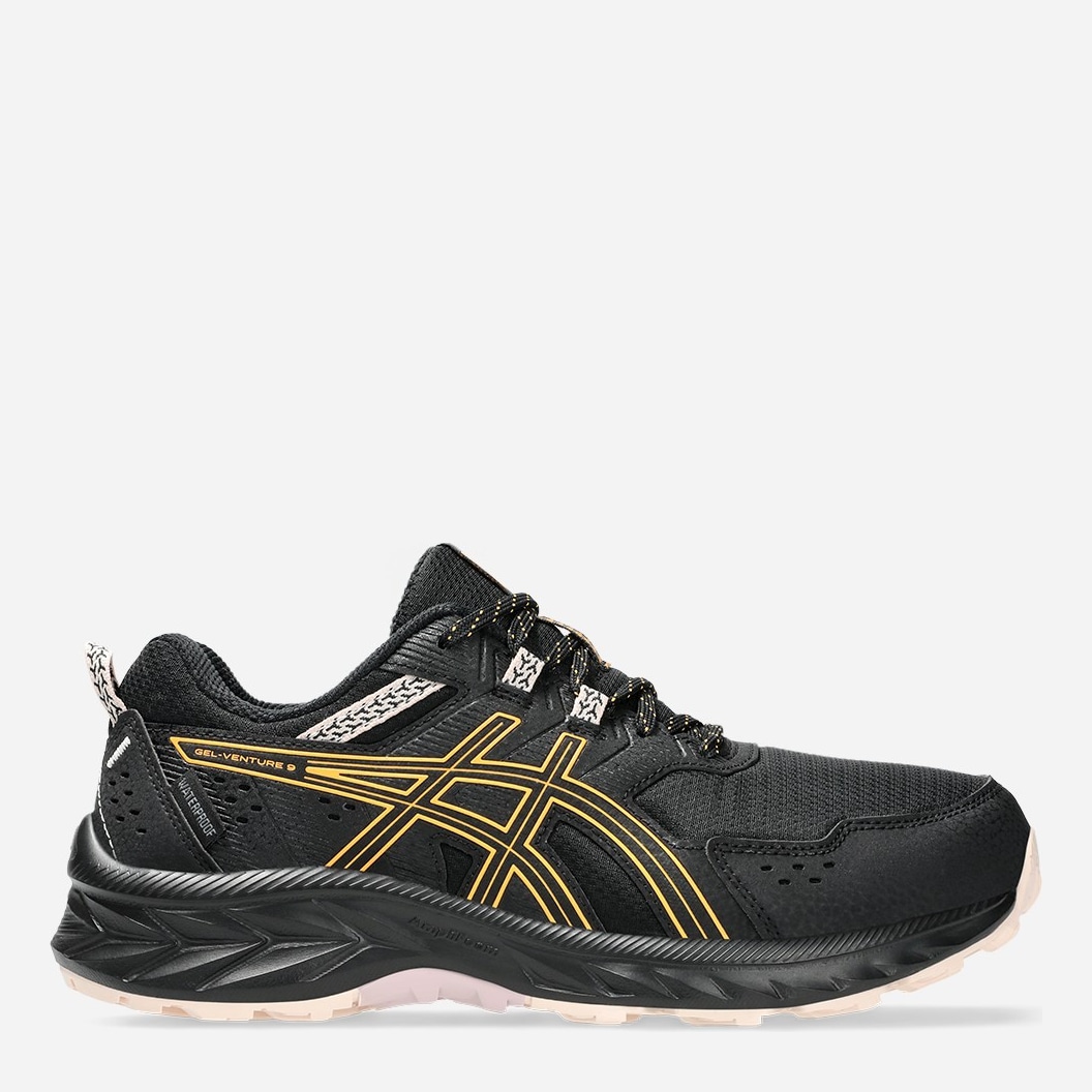 Акція на Жіночі кросівки для бігу ASICS Gel-Venture 9 Waterproof 1012B519-004 39 (7.5US) 24.5 см Чорний/Помаранчевий від Rozetka