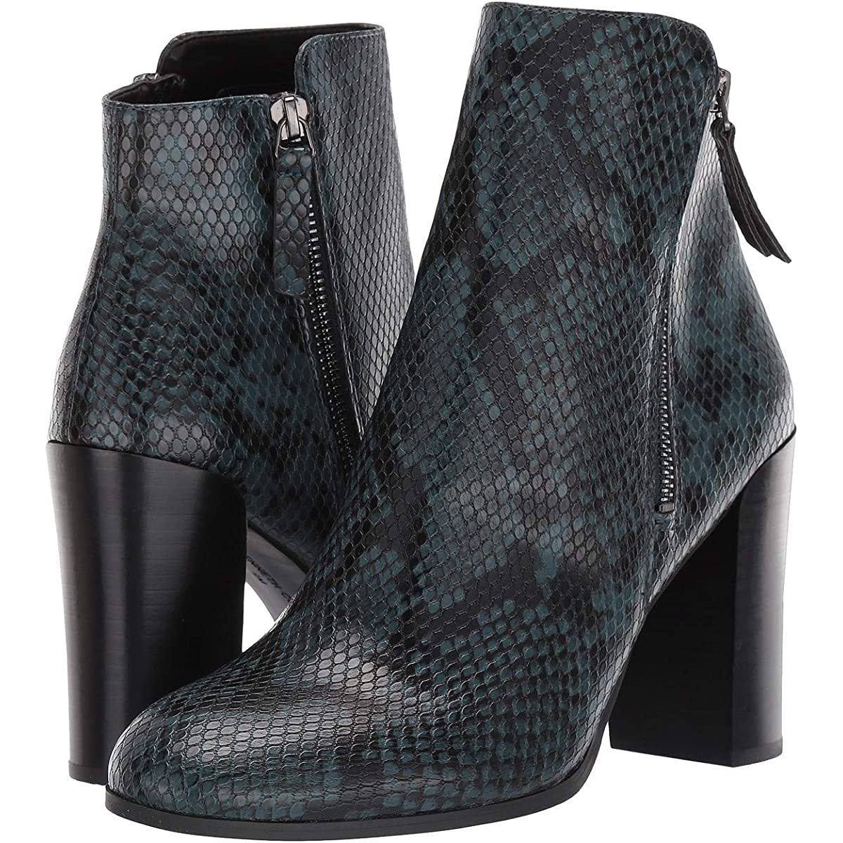 

Ботильоны женские Kenneth Cole New York Justin Zip Bootie Голубой размер 38
