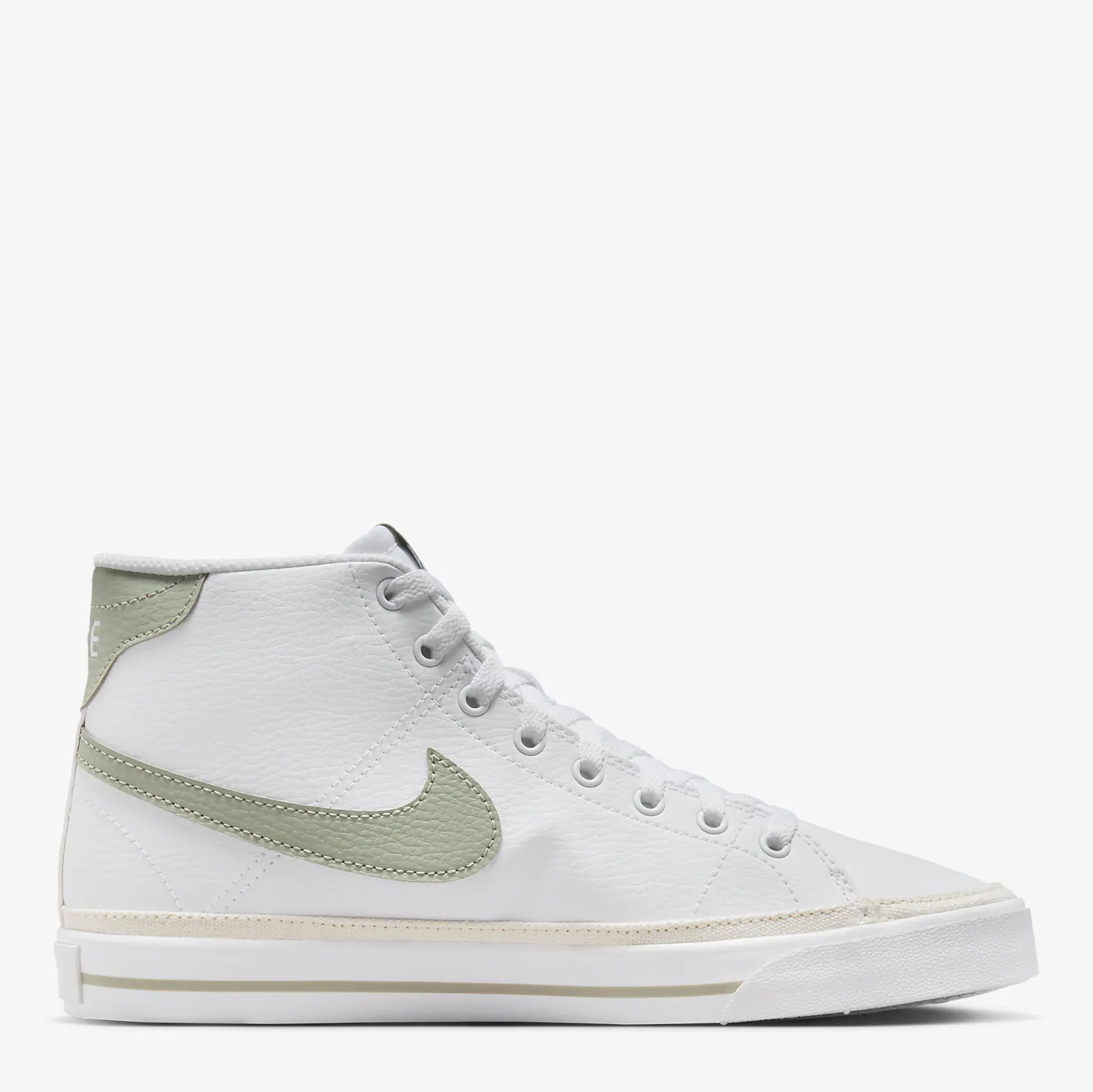 Акція на Жіночі кеди високі Nike Court Legacy Mid Nn FV6036-101 36.5 (6US) 23 см Білі від Rozetka