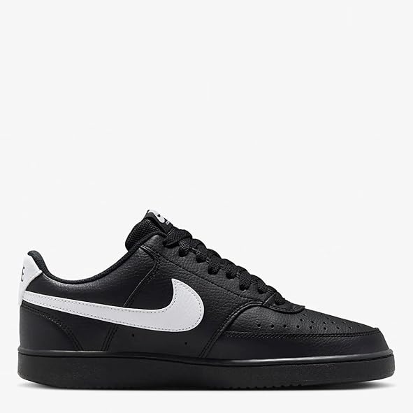 Акція на Чоловічі кеди низькі Nike Court Vision Lo FZ0630-010 45 (11US) 29 см Чорні від Rozetka