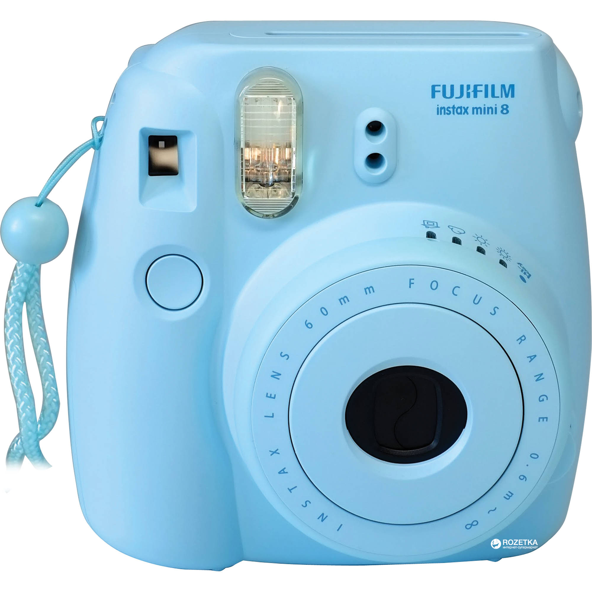 Камера моментальной печати Fujifilm Instax Mini 8 Blue (FUJ16427729 ...