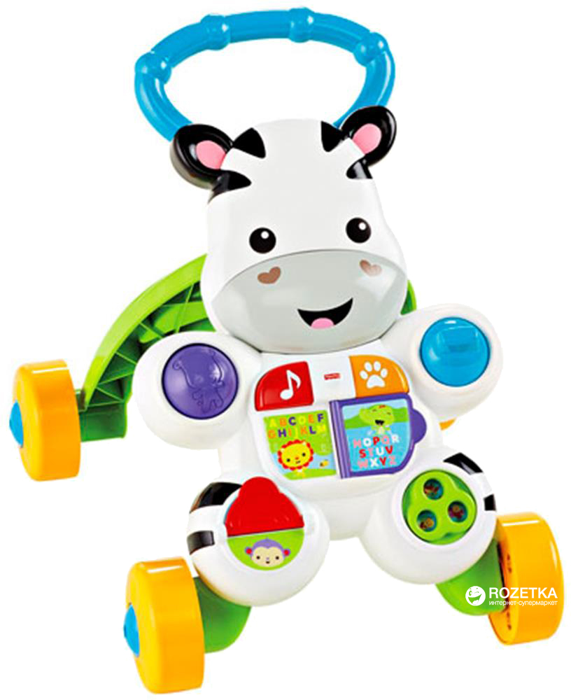 

Ходунки Fisher-Price интерактивные Зебра (DLD80) (887961256406)