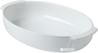 Акція на Форма овальная для выпекания Pyrex Signature 30х20 см Белая (SG30OR1) від Rozetka UA