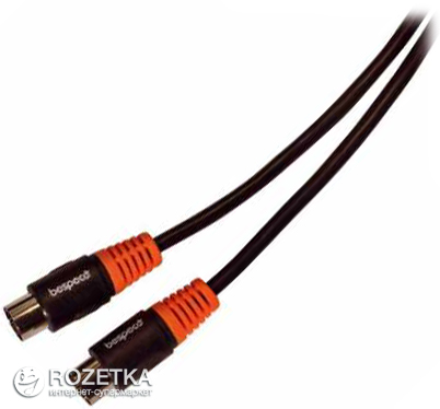 

Миди-кабель Bespeco SLMM300 3 м Black/Orange (23-10-7-2)