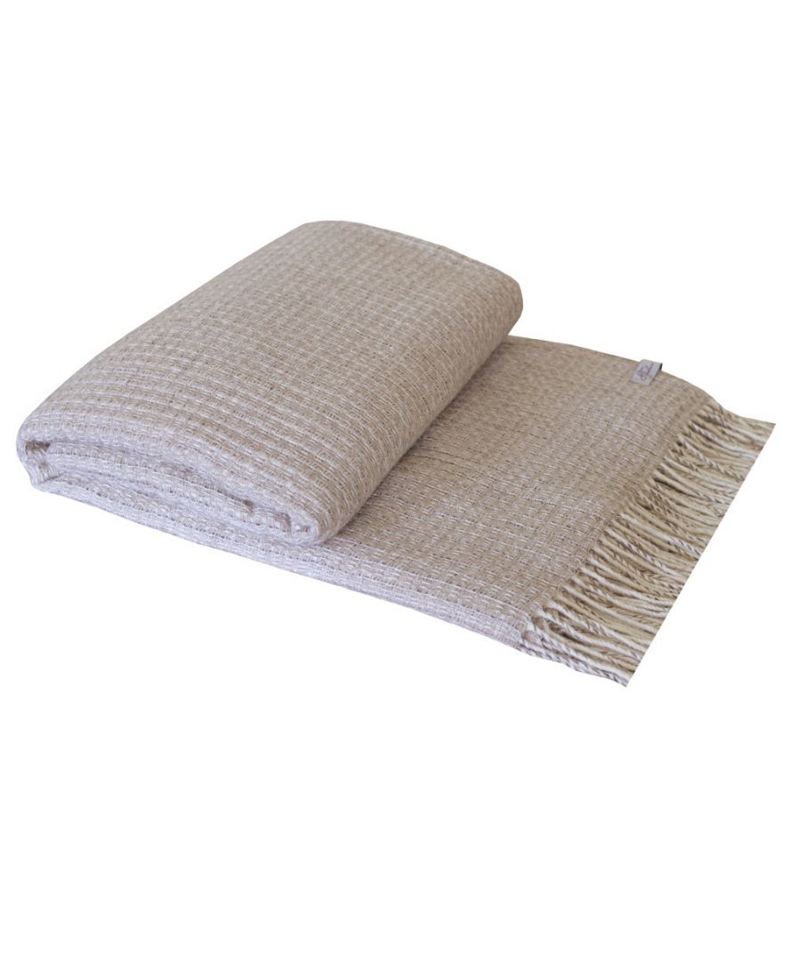 

Плед вязаный Прованс ANDGERS beige 190*240 см акриловый арт.011204
