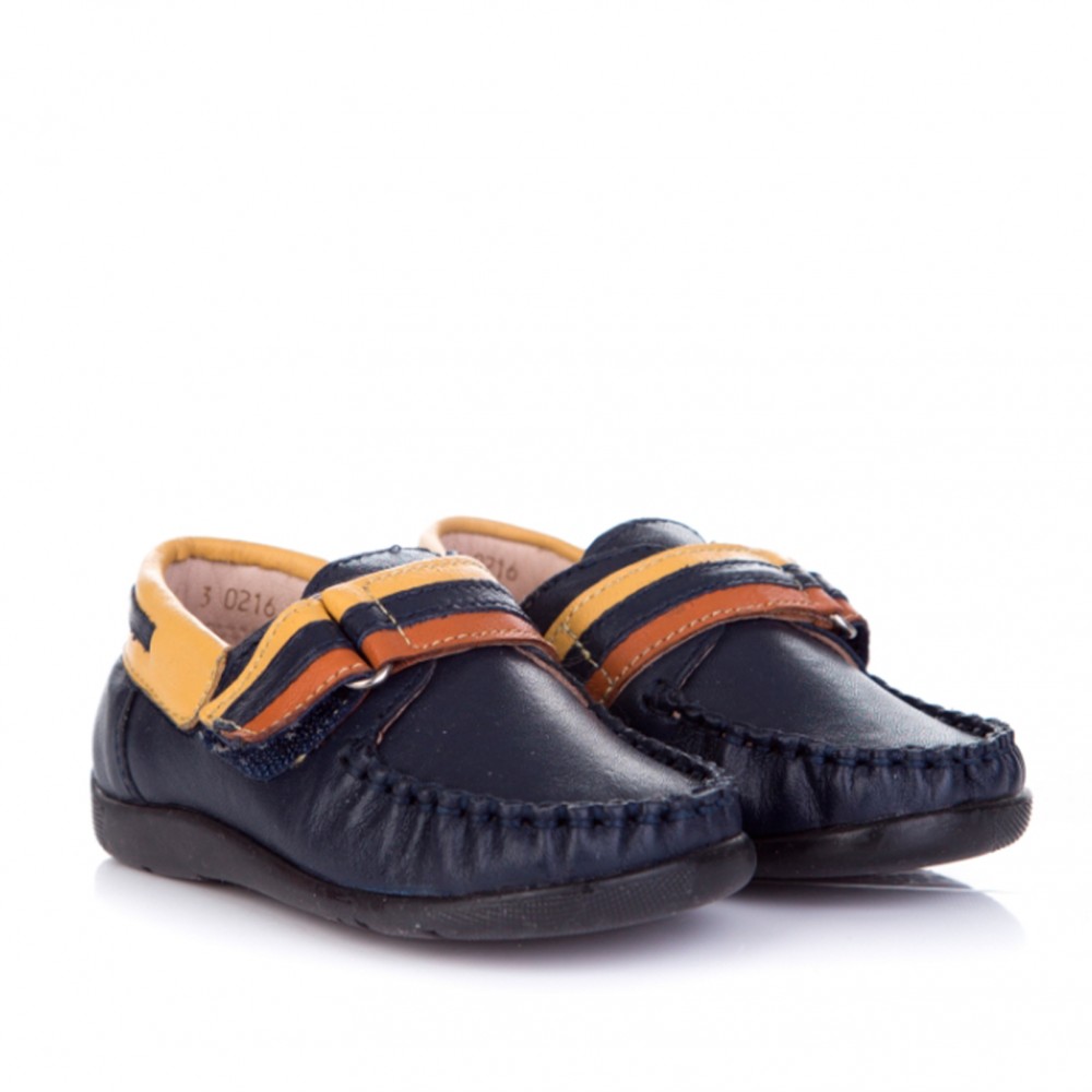 

Мокасины темно-синие из кожи Miracle-me 21 (MI - 3615-15-1) Синий