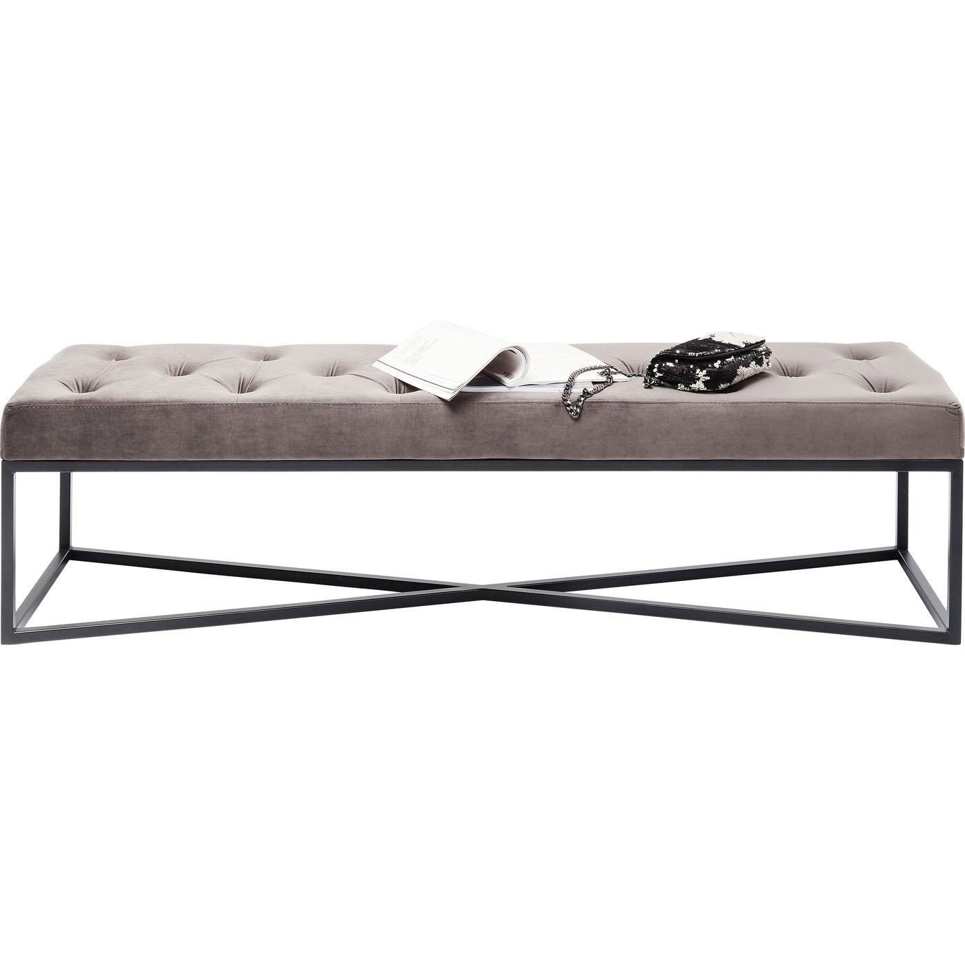 

Скамья KARE DESIGN Crossover Grey Black 150x40cm