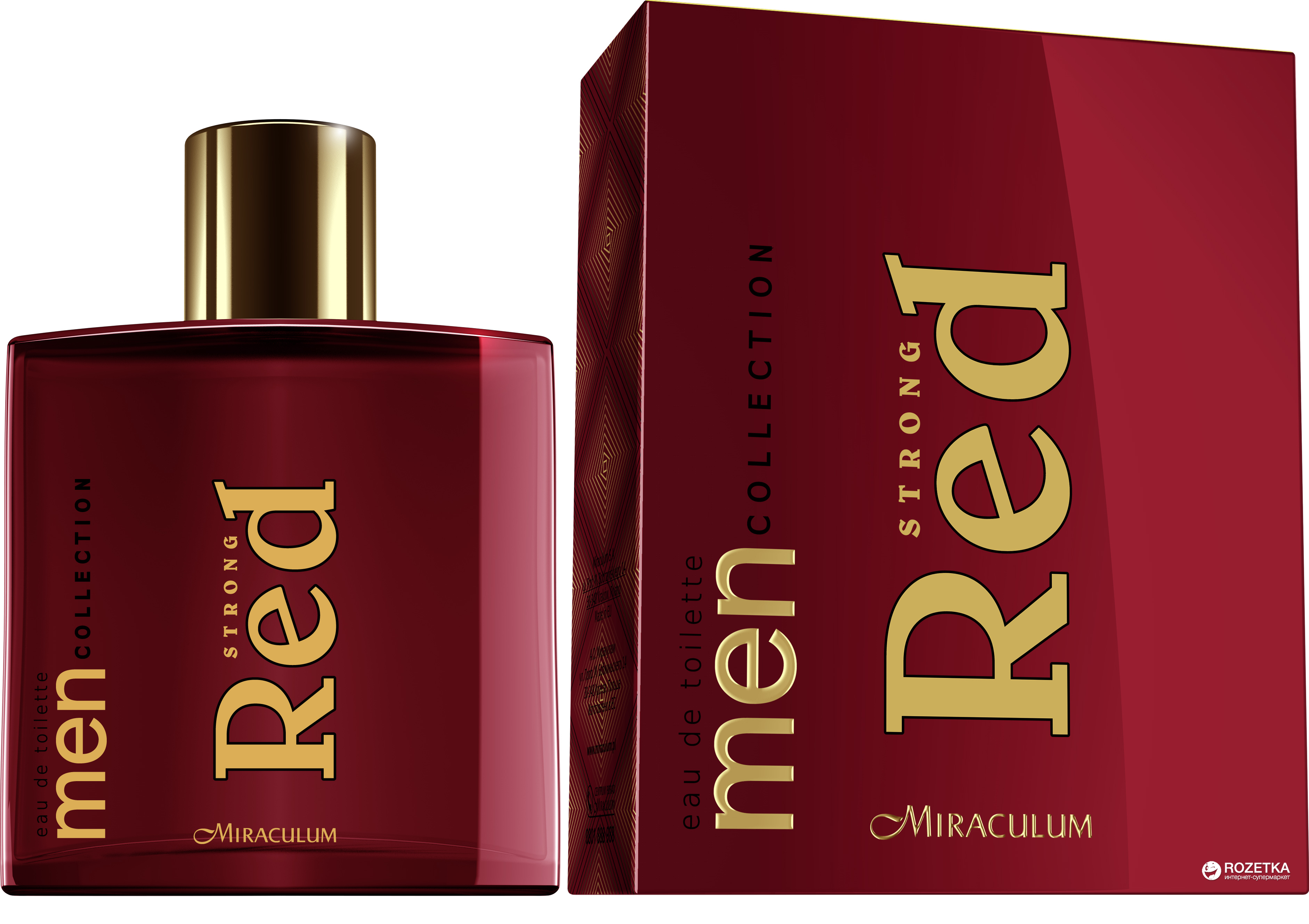 Парфюмированная вода для мужчин Miraculum Men Collection Strong Red 100 ...
