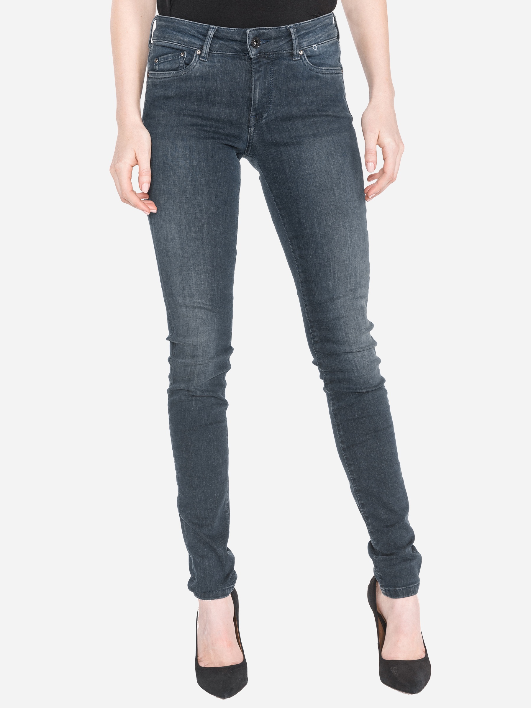 Акція на Джинси Skinny жіночі Pepe Jeans PL200025CG42 W25L32 Сині від Rozetka