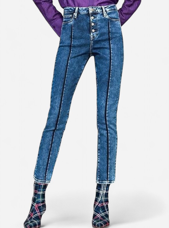 Акція на Джинси Skinny жіночі Pepe Jeans PL203169 28 Сині від Rozetka