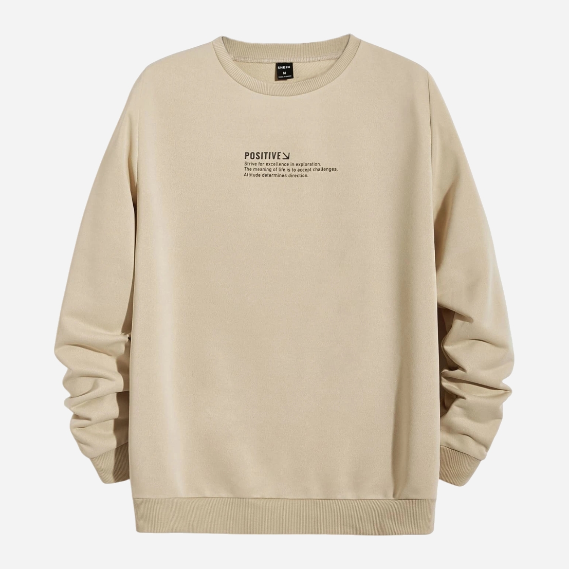 Світшот утеплений чоловічий SHEIN GD-00082330 2XL Бежевий від Rozetka на платформі USKIDKA Акція на Світшот утеплений чоловічий SHEIN GD-00082330 2XL Бежевий від Rozetka