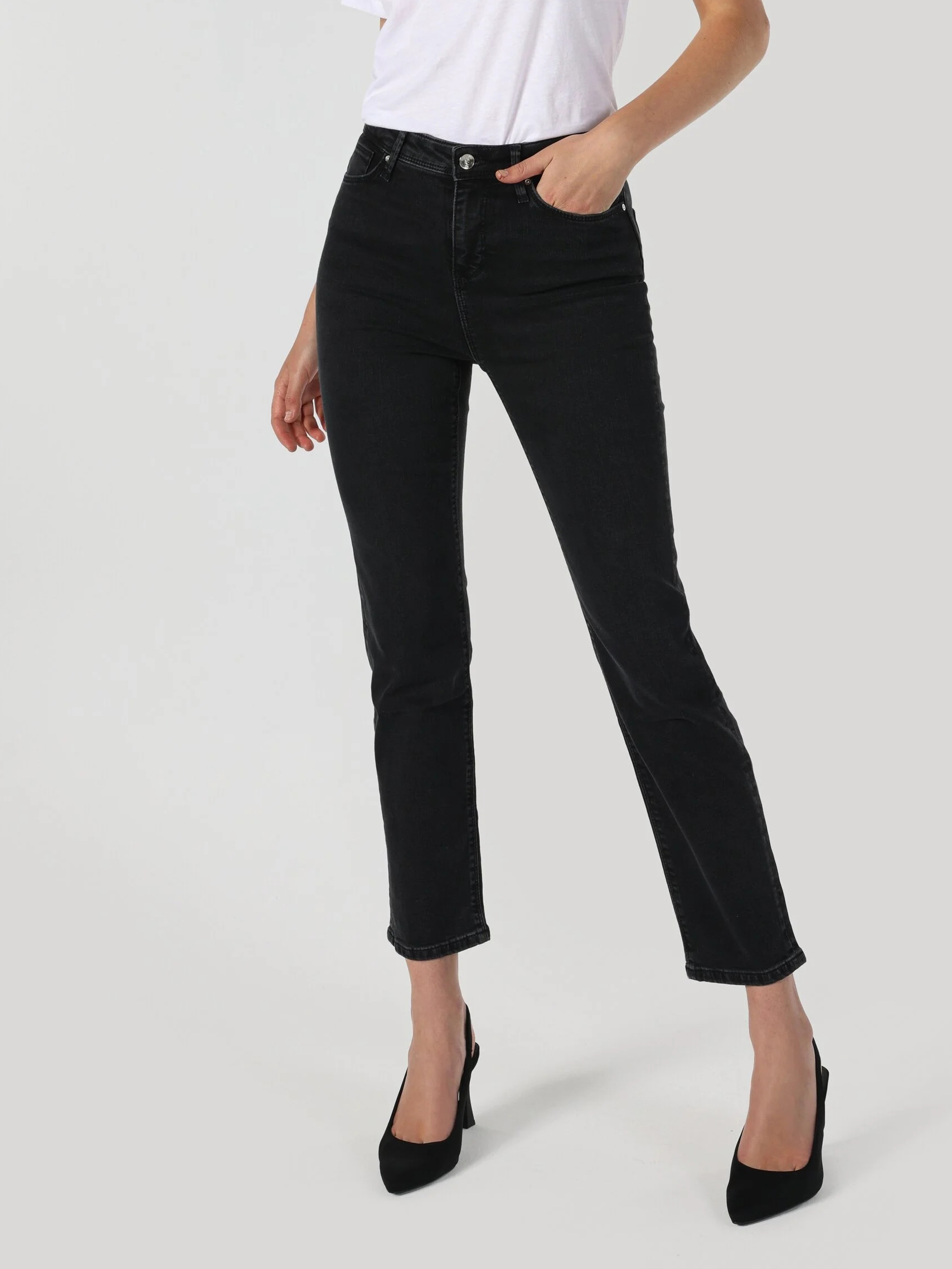 Акція на Джинси Skinny жіночі Colin's 703 Carla CL1064386DN05444 27-30 Чорні від Rozetka