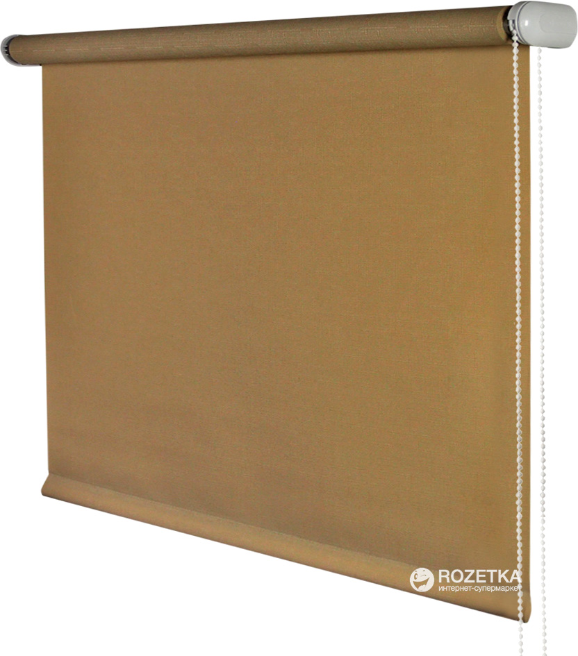 

Ролета тканевая Деко-Сити Мини 52x170 см, лен, Какао