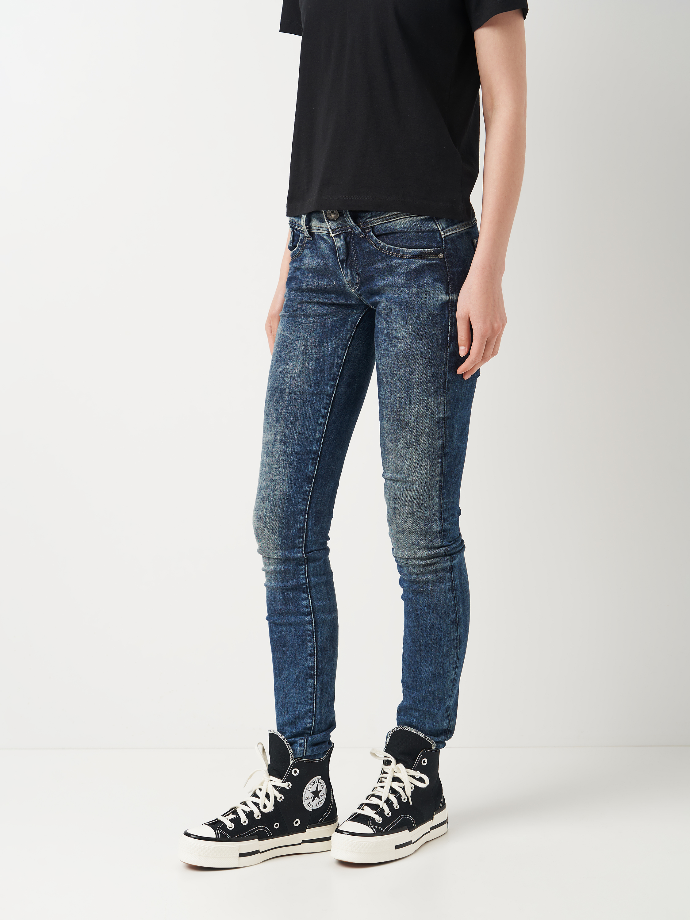 Акція на Джинси Skinny жіночі G-Star Raw 60885-6128-071 24-34 Сині від Rozetka