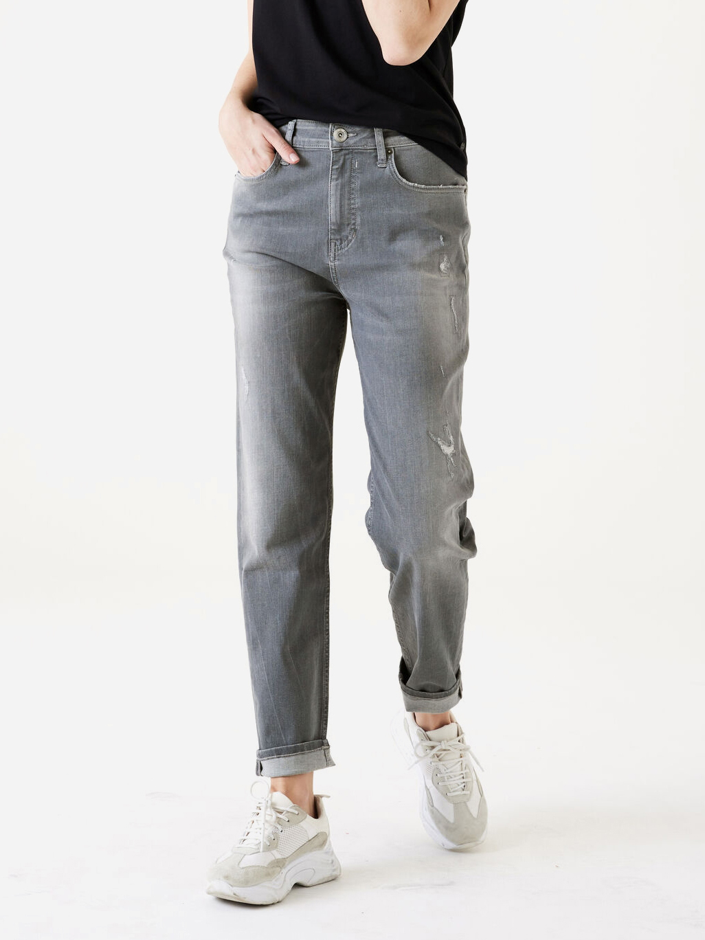 Акція на Джинси Regular Fit жіночі Garcia Jeans 286-6640 29-28 Сині від Rozetka