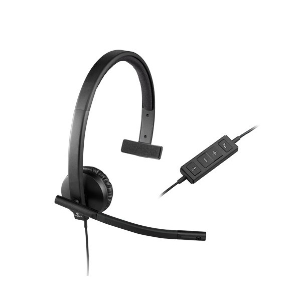 

Гарнитура Logitech H570e Headset USB (981-000571)