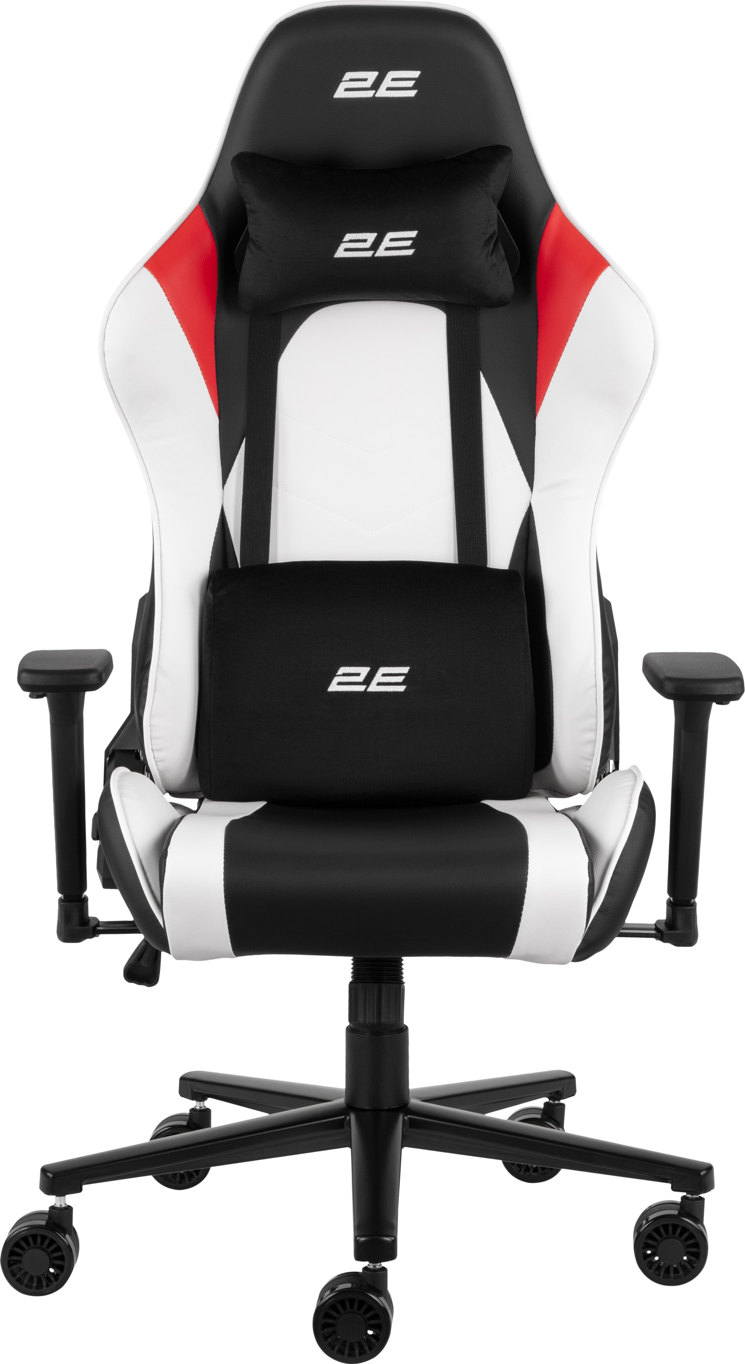 Ігрове крісло 2E Gaming Bushido II White/Black (2E-GC-BUS-WT