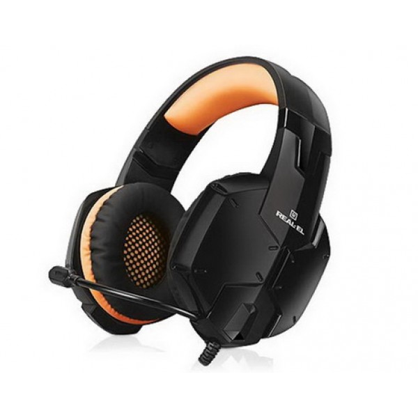 

Гарнитура REAL-EL GDX-7700 Black/Orange UAH