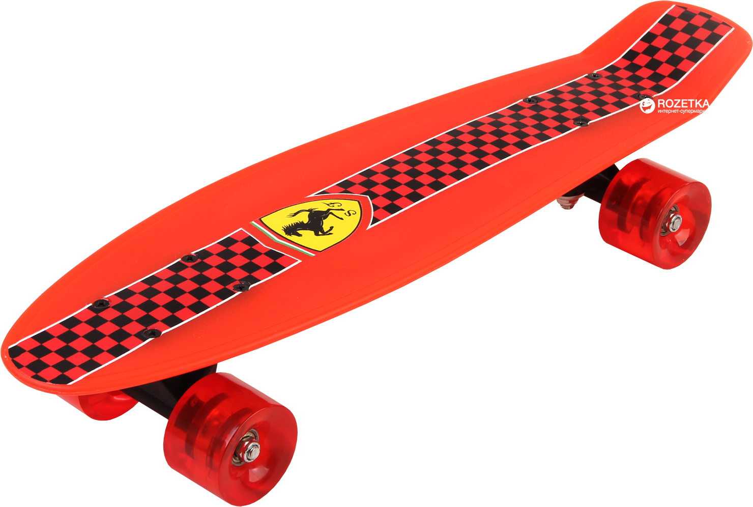 

Пенни борд Ferrari FBP4 средний Красный (6947045677214)