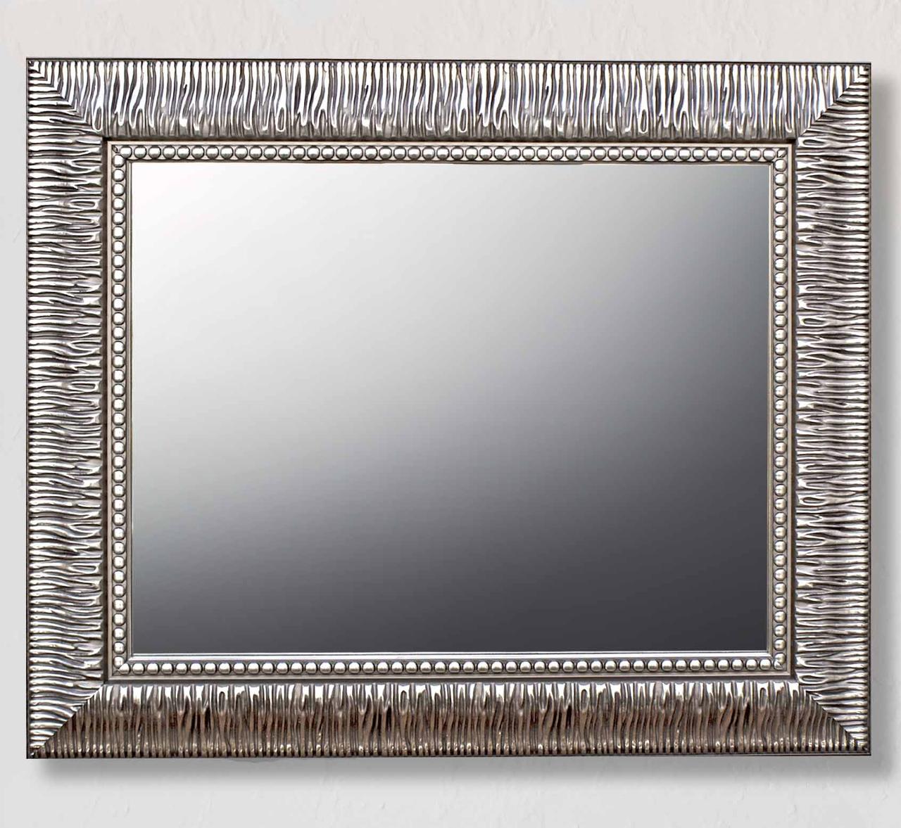 

Зеркало настенное в раме Factura Grace Steel 59х49 см сталь