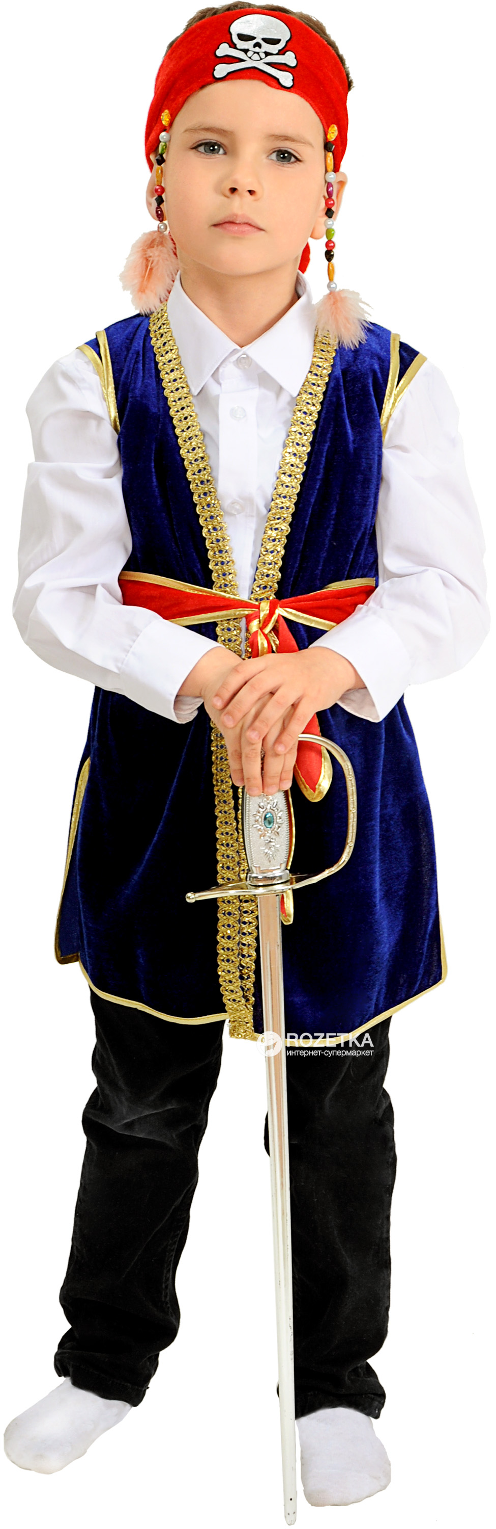 

Костюм Purpurino 19328 Джек Воробей 110-116 см 30 р