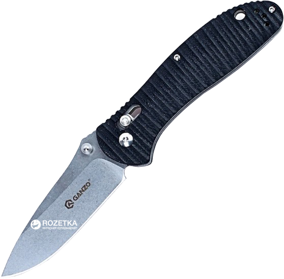 

Туристический нож Ganzo G7392P Black (G7392P-BK)