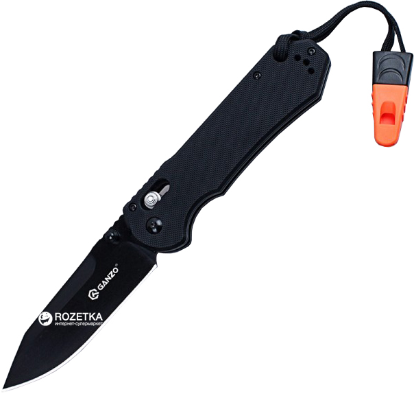 

Туристический нож Ganzo G7453-WS Black (G7453-BK-WS)
