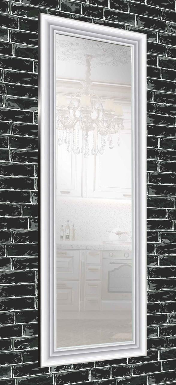 

Зеркало настенное в раме Factura White glossy 60х173 см белый