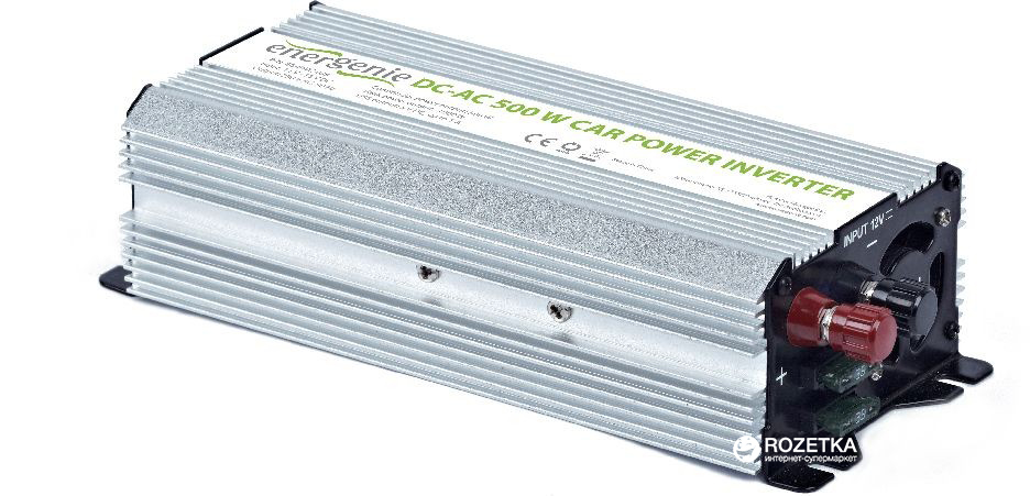 

Автомобільний інвертор EnerGenie 500 W (EG-PWC-033)