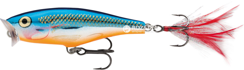 

Воблер Rapala Skitter Pop SP09 SB 90 мм 14 г