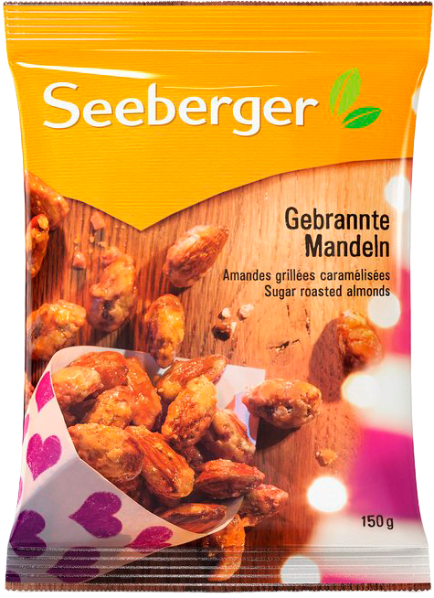 Миндаль Seeberger жареный в сахаре ядра 150 г (4008258067000) – низкие ...