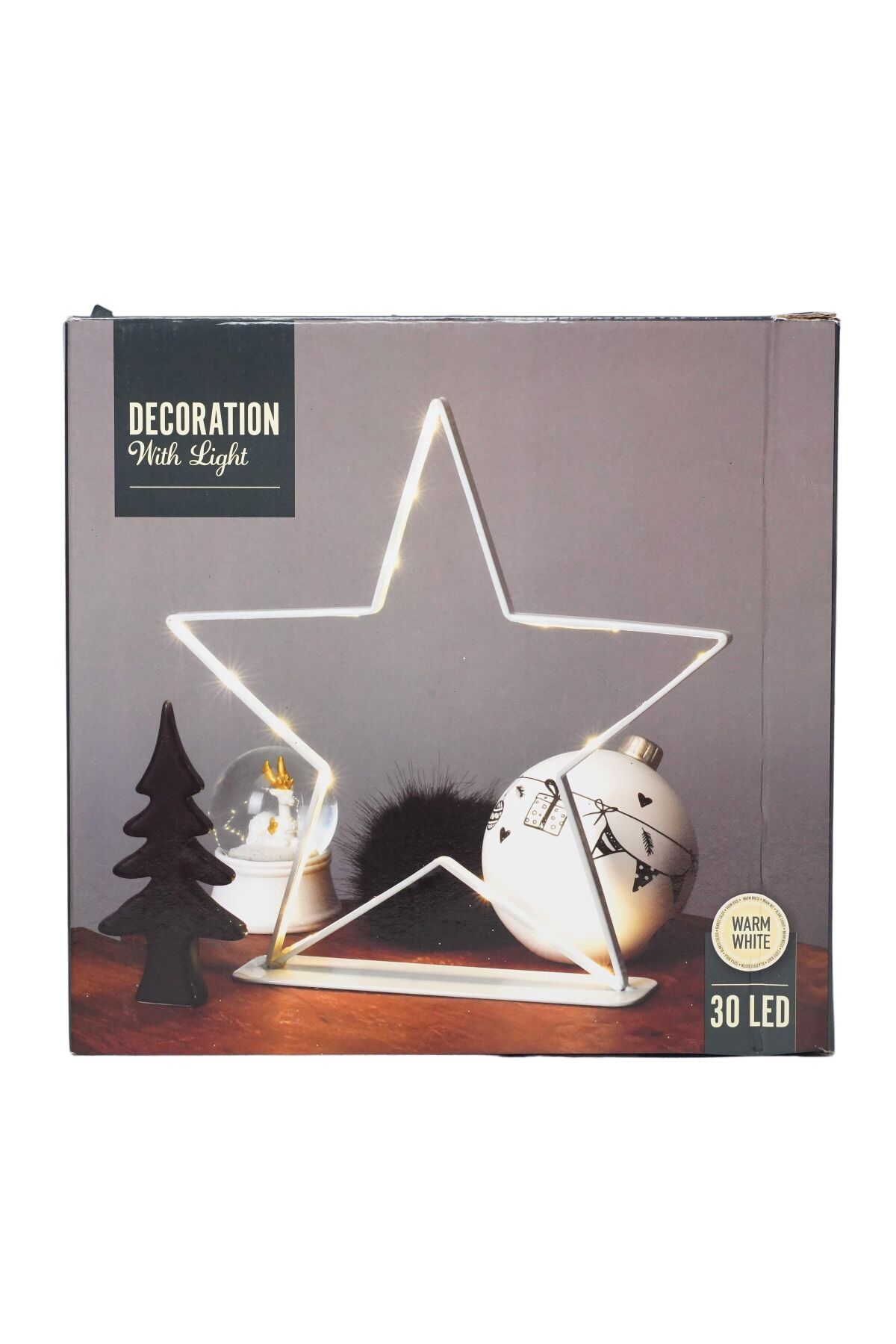 

Декоративный светильник LED Звезда Edeka белый K23-110076