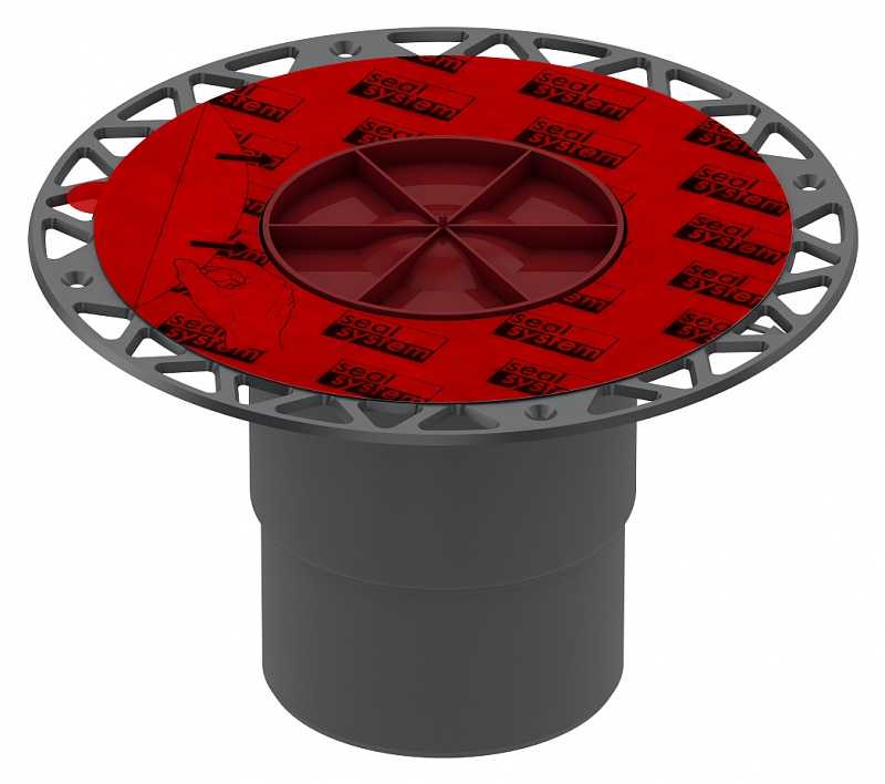 

Комплектующие Корпус трапа TECEdrainpoint S DN100, вертикальный