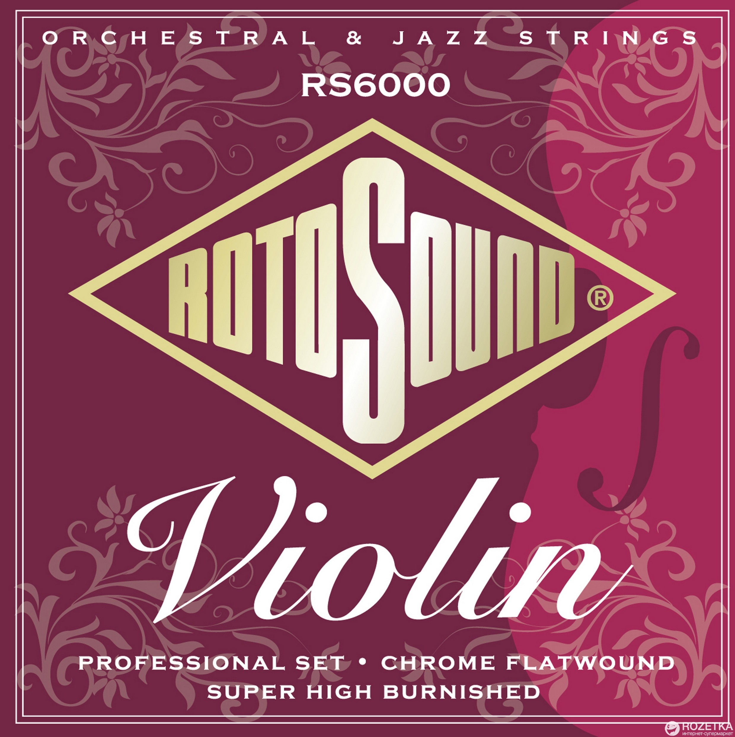 

Струны для скрипки RotoSound RS6000 4/4 (RS-0403)