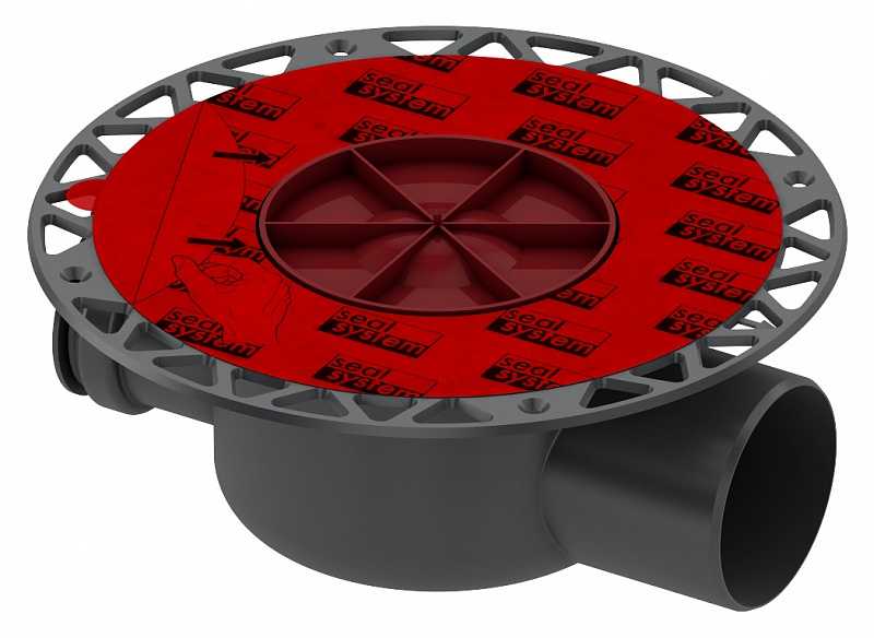 

Комплектующие Корпус трапа TECEdrainpoint S DN70, горизонтальный
