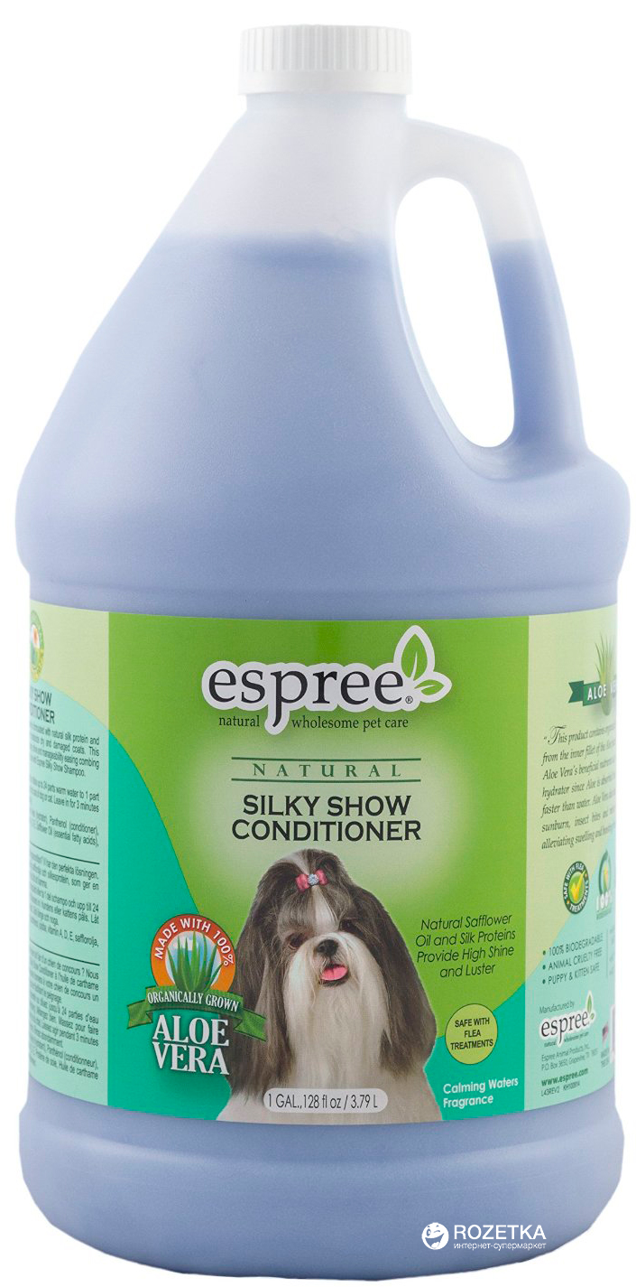 

Кондиционер Espree Silky Show Conditioner шелковый выставочный для собак 3.79 л