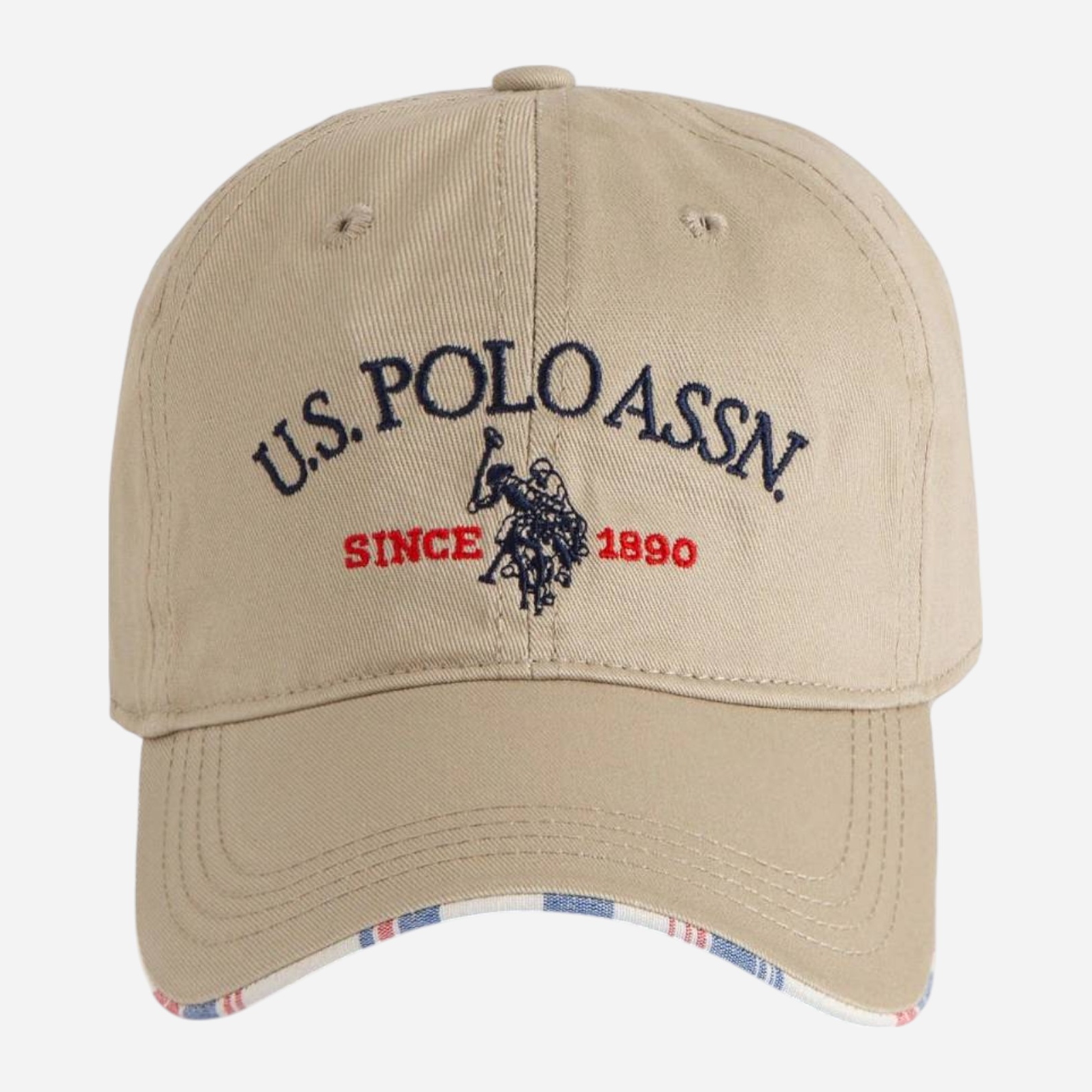 Акція на Кепка чоловіча U.S. Polo Assn 600396579 One Size Бежева від Rozetka