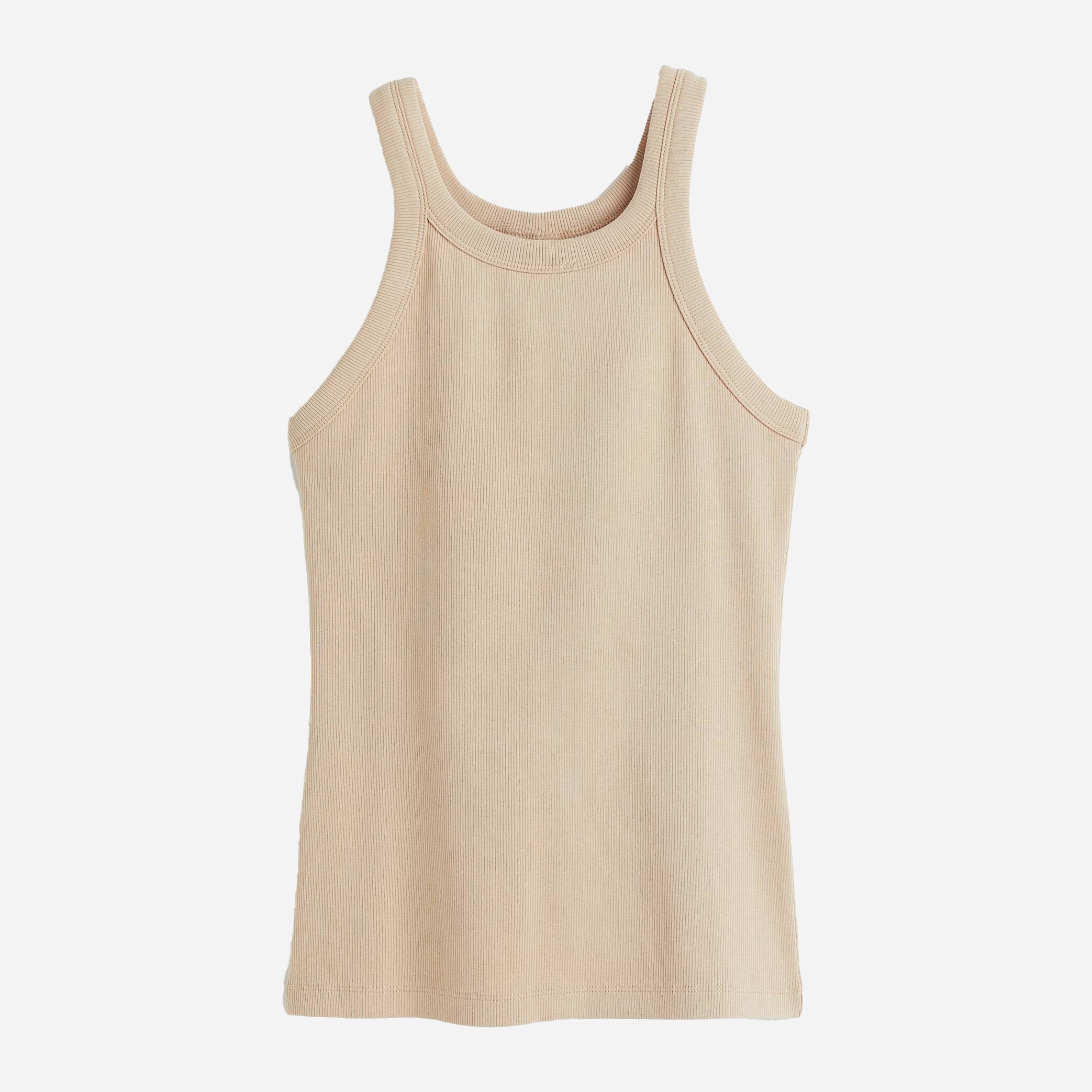 Акція на Майка жіноча H&M 270882925_beige XL Темно-бежева від Rozetka