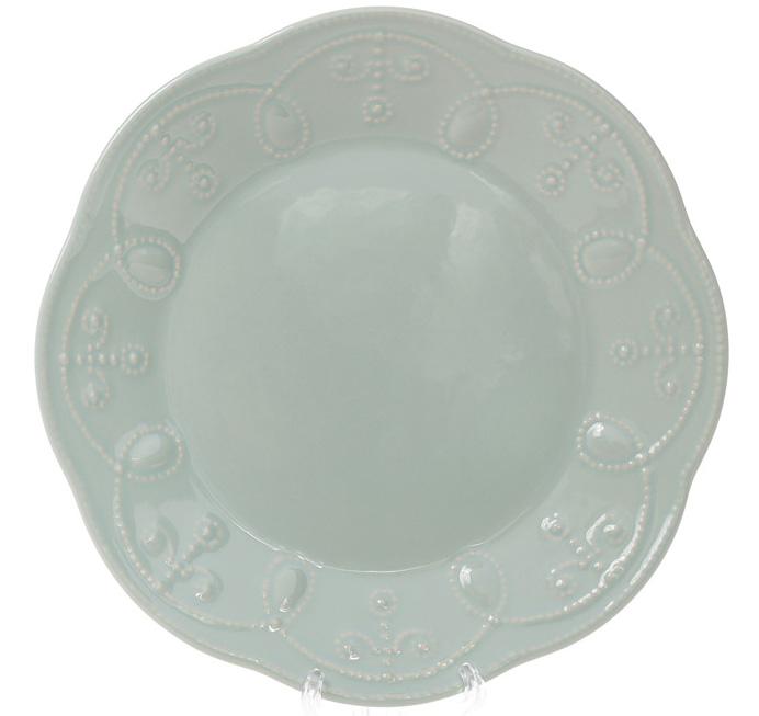 

Набор 6 десертных тарелок Leeds Ceramics 23см, каменная керамика (мятные) Bona BD-931-178