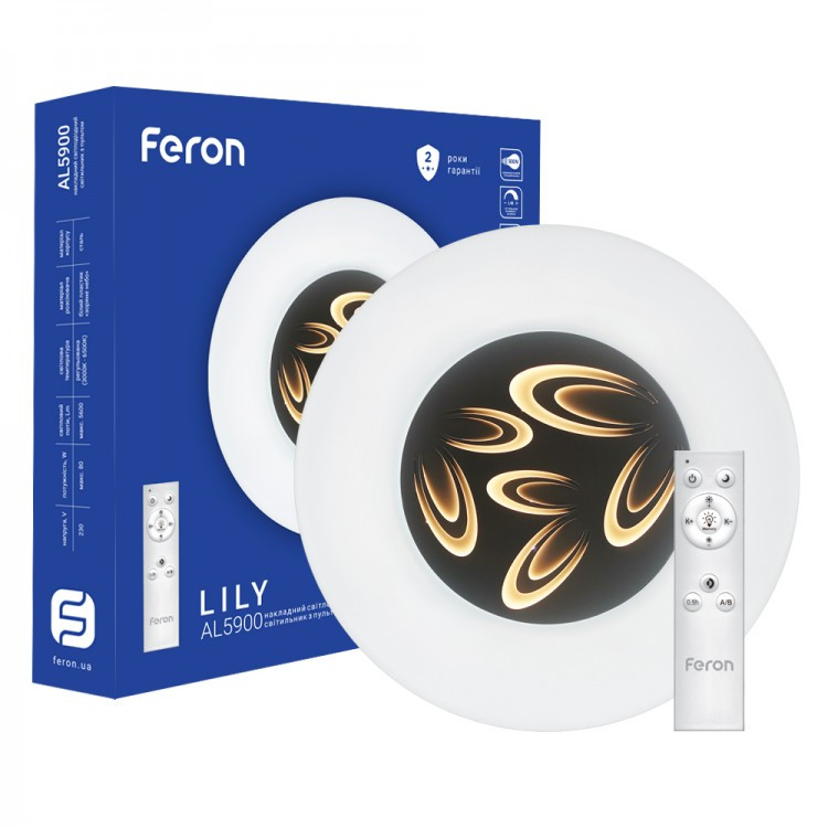 

Светодиодный светильник Feron AL5900 LILY 80W