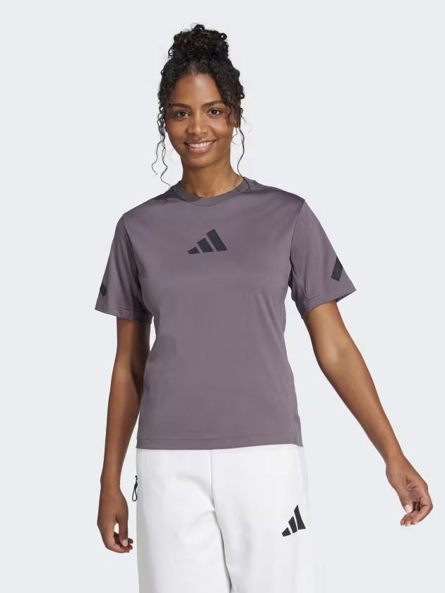 Акція на Футболка бавовняна жіноча Adidas W Z.N.E. Tee JC5399 S Grestr від Rozetka