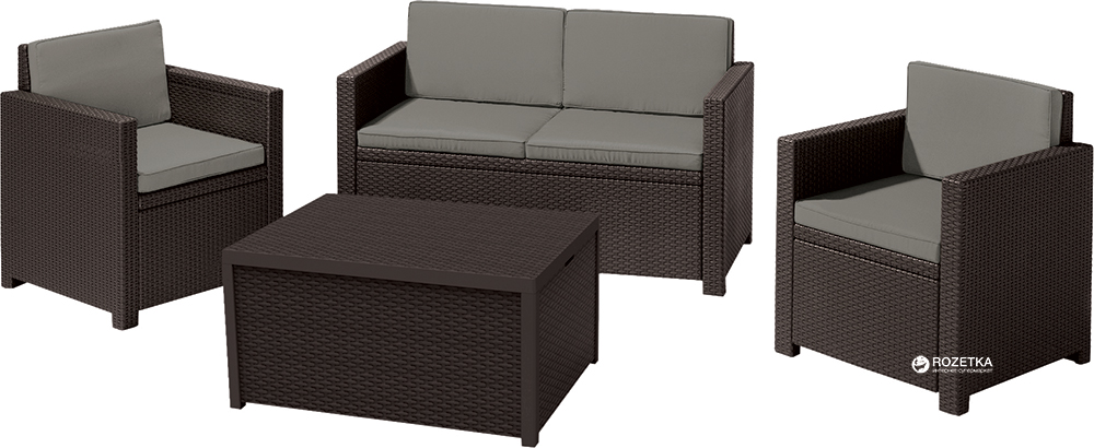 

Набор мебели Allibert Monaco Set Коричневый