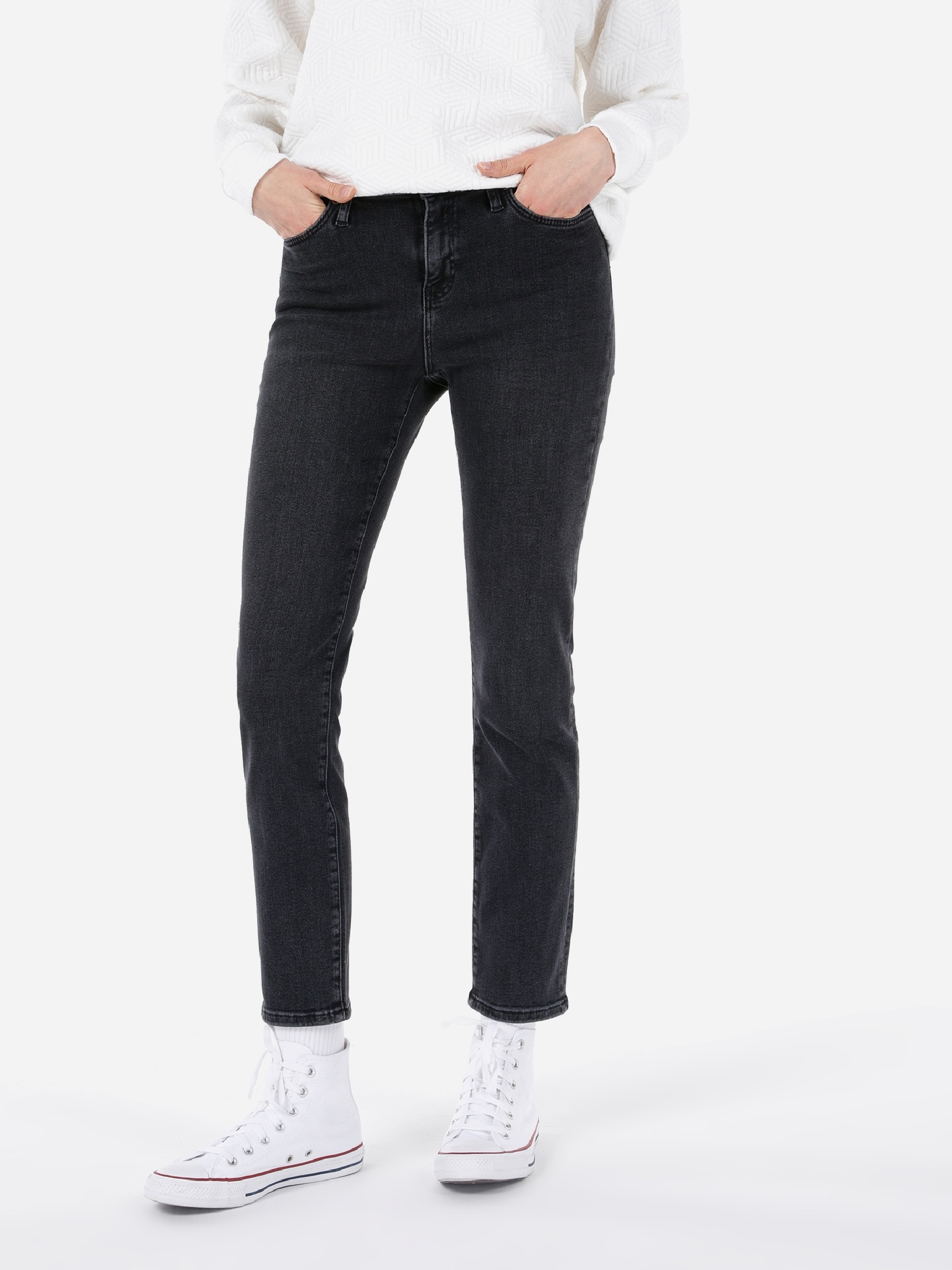 Акція на Джинси Slim Fit жіночі Colin's 703 Carla CL1067480DN09258 27-30 Tegan Wash від Rozetka