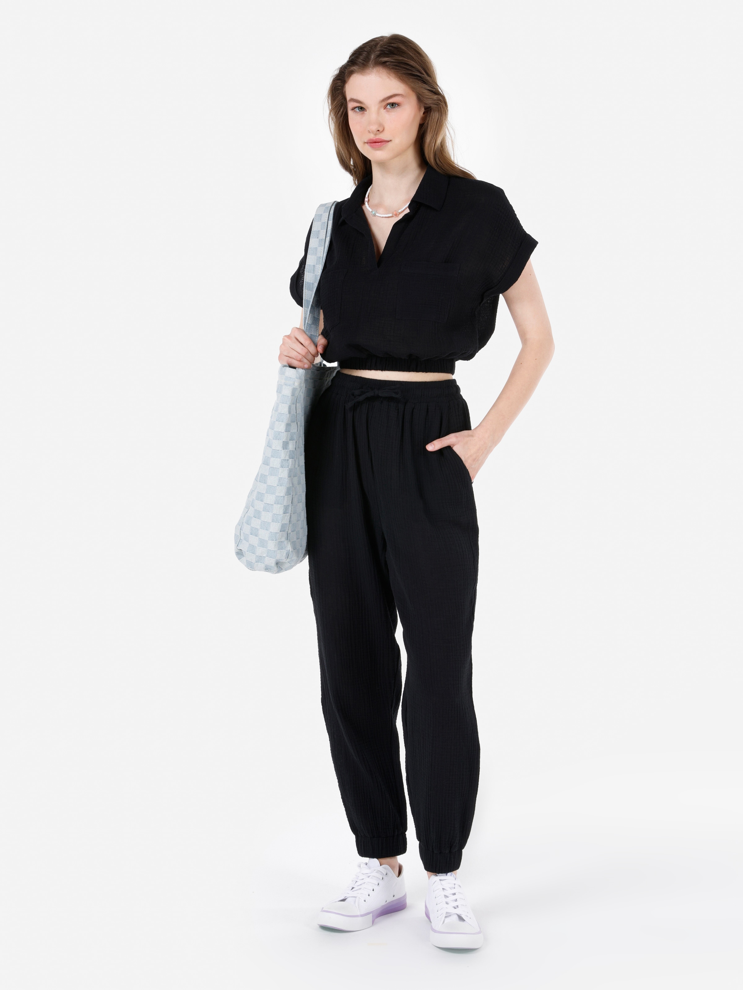 Штани жіночі Colin's CL1068937BLK XL Black від Rozetka на платформі USKIDKA Акція на Штани жіночі Colin's CL1068937BLK XL Black від Rozetka