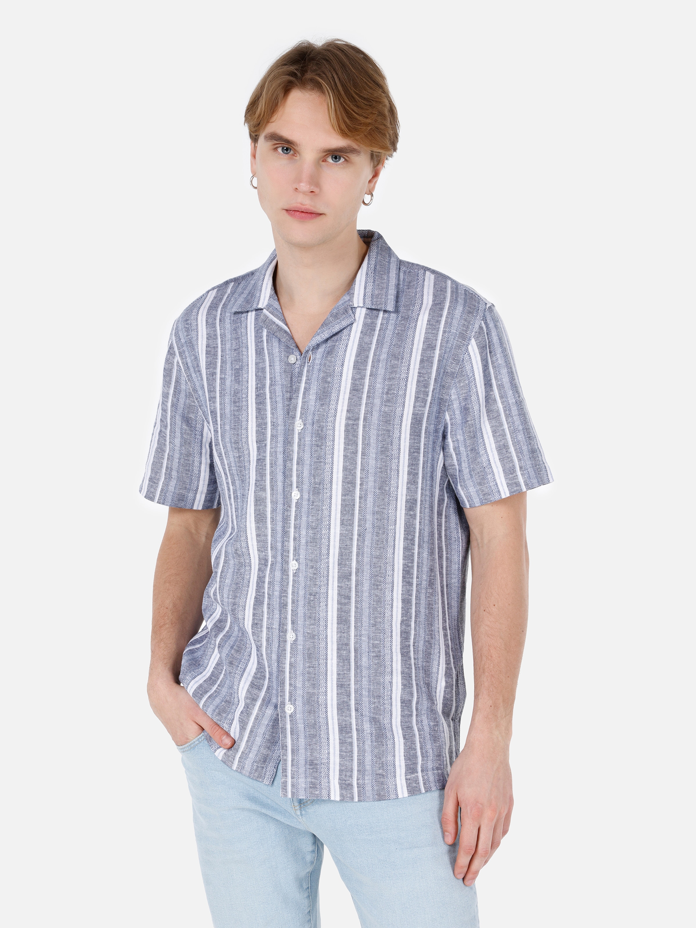 Сорочка чоловіча Colin's CL1069252INV XL Indigo від Rozetka на платформі USKIDKA Акція на Сорочка чоловіча Colin's CL1069252INV XL Indigo від Rozetka