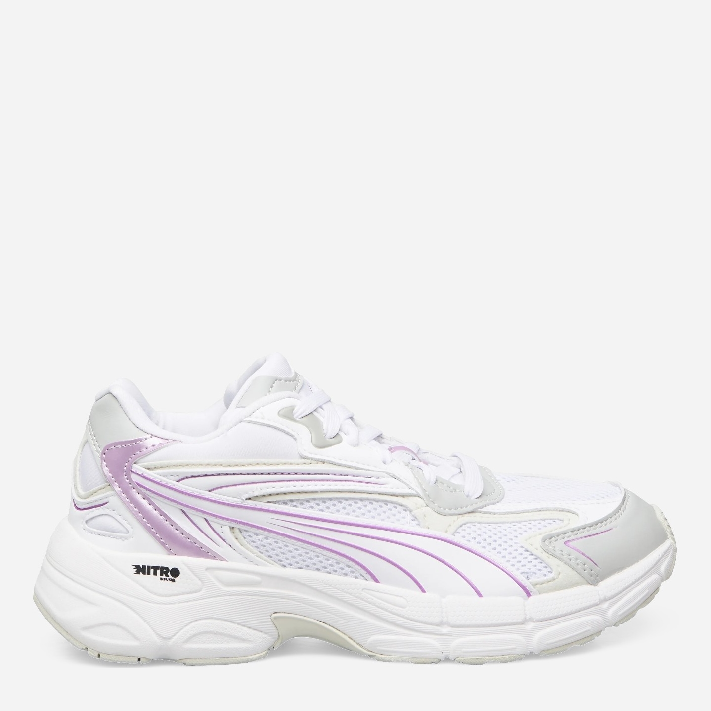 Акція на Жіночі кросівки Puma Teveris Nitro Metallic Wn 391098-05 40.5 (7UK) Білі від Rozetka